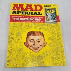 Mad‎ Magazine Special Number 9 Including The Nostalgic Mad Issue Clean Collector